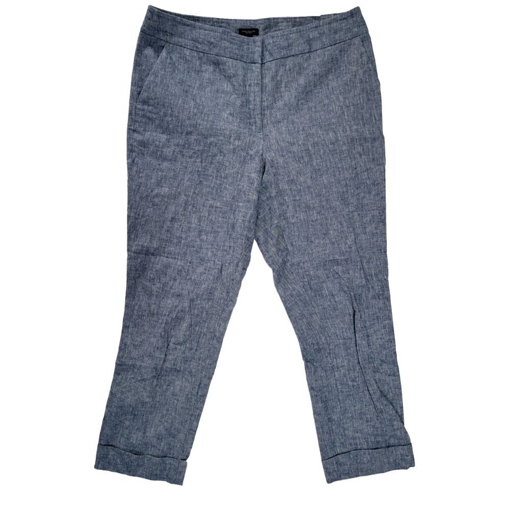 Ann Taylor Factory Linen Blend Pants - Size 8